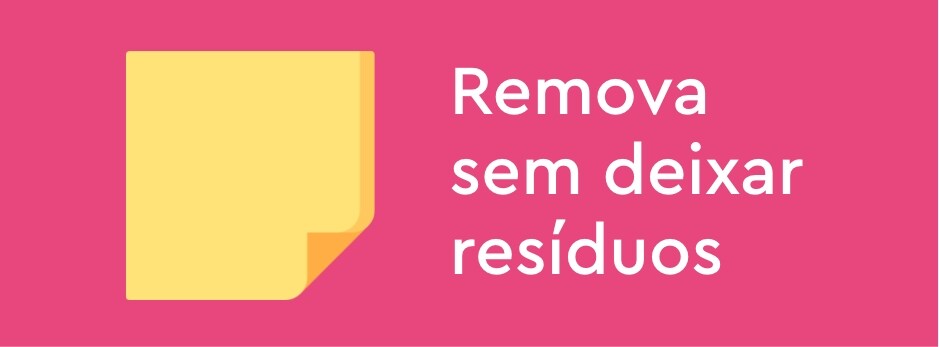 Remova sem deixar