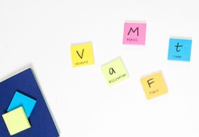 Color-coding variables in complex math problems