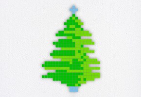 Mural Post-it® Natal.